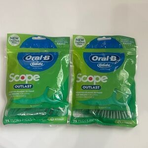 Scope Outlast Floss Picks - Green